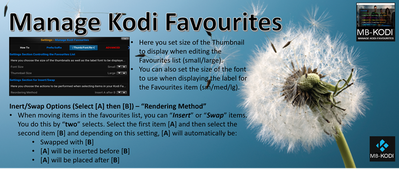 Thumb/Font/Color & Insert/Swap